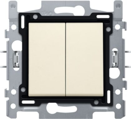 NIKO Dubbele drukknop 250v