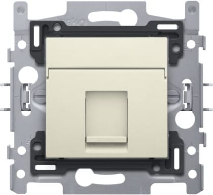 NIKO Inbouwraam met 1x RJ11 UTP
