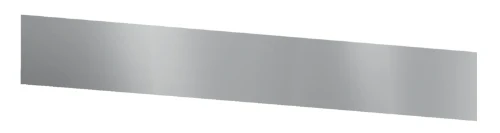 DELABIE Spatwand L.1200 H.300 RVS 304 mat gepolijst 100250
