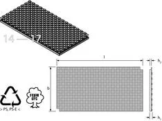 Uponor Noppenplaat