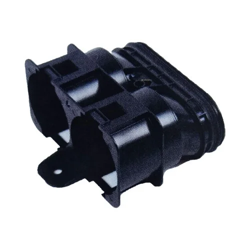 Begetube BEGE-CONNECT adapter 2x75 naar OVAL duct buis begetube 10060275