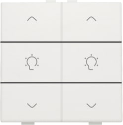 NIKO NHC 2-voudige bediening dimmer met 6-voudige toets