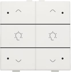 NIKO NHC 2-voudige bediening dimmer met 6-voudige toets+led