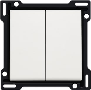 NIKO Toets serieschakelaar of (dubbele) wisselschakelaar