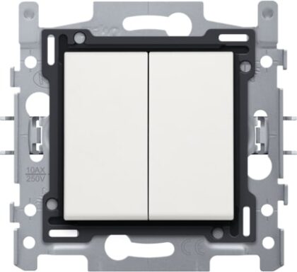 NIKO Dubbele drukknop 250v