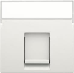 NIKO Centraalplaat 1x RJ45 UTP cat.5E