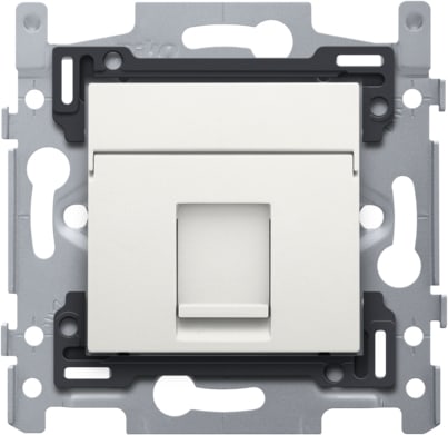 NIKO 1 rj45-aansl. utp cat5e + afwerking