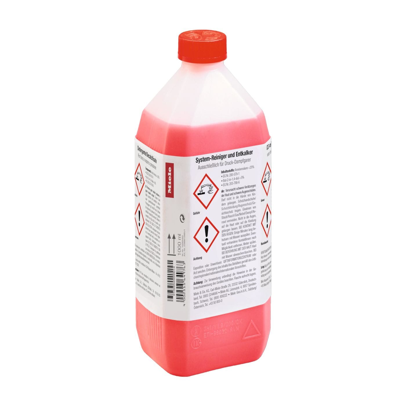 MIELE Ontkalker voor drukstoomoven - 1000ml 10265450