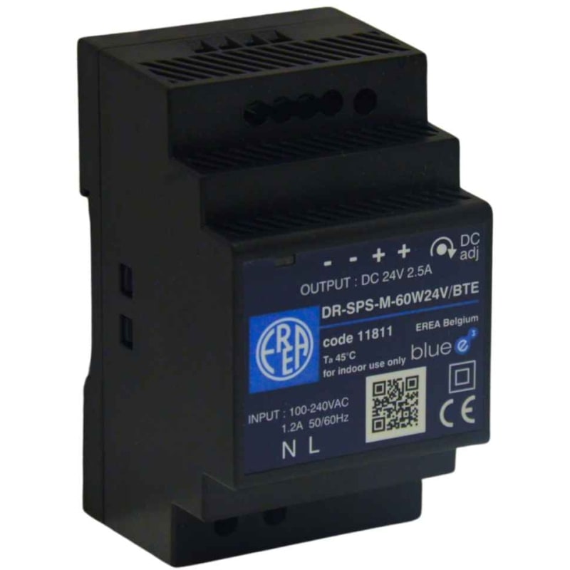 EREA Geschakelde DC voeding 230V AC // 24V DC In 2