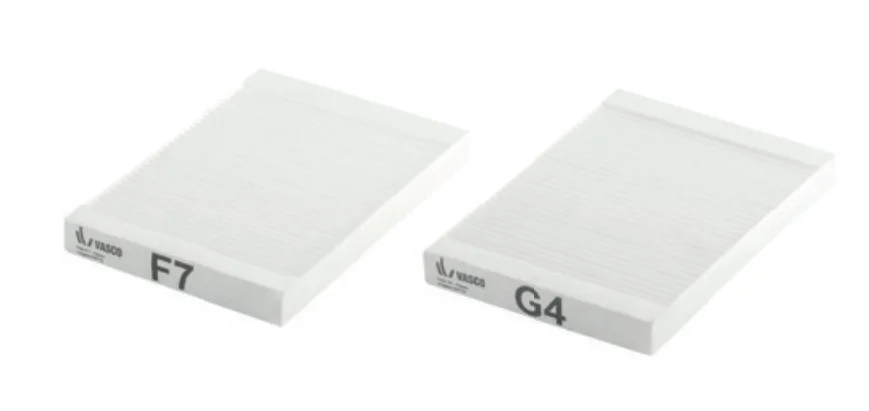 Vasco Groffilter en fijnstoffilter G4/F7
