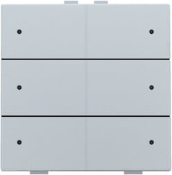NIKO Zesvoudige drukknop met leds en comfortsensoren 121-52206
