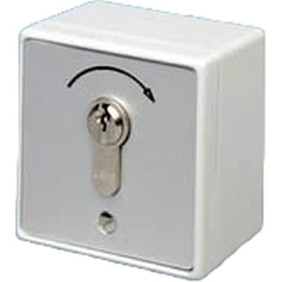 FAAC FAAC KEY 1 G Beveiligd sleutelcontact met identieke cilinder - opbouw IP54 12203201010