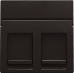 NIKO Centraalplaat 1x RJ11/RJ45 vlak