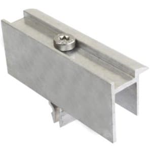Schletter Eindklem - Rapid²+ - 33mm - 1 stuk - voorgemonteerd - alu   OP=OP 131001-033