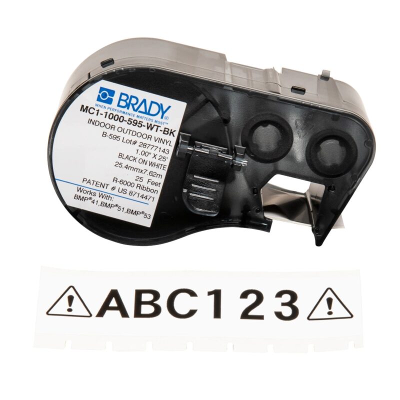 BRADY BMP41/BMP51/BMP53 cartridge B595 25