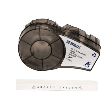 BRADY BMP21 cartridge B595 black on white 139744