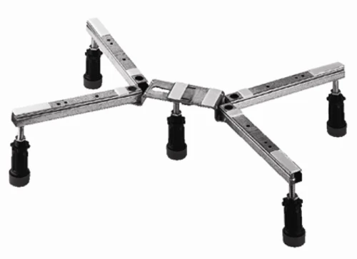 Mepa BW ECO douchepoten regelbaar 125-190 mm - 5-poot voor douchebak 150152