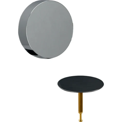 Geberit Uniflex afwerkset 52 mm - voor badafvoer met draaibediening - chroom 150.281.21.1