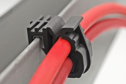 Hellermann Tyton PV-clip randbevestiging 1-3mm aderdiameter Ø6-7mm UV-bestendig 151-03846