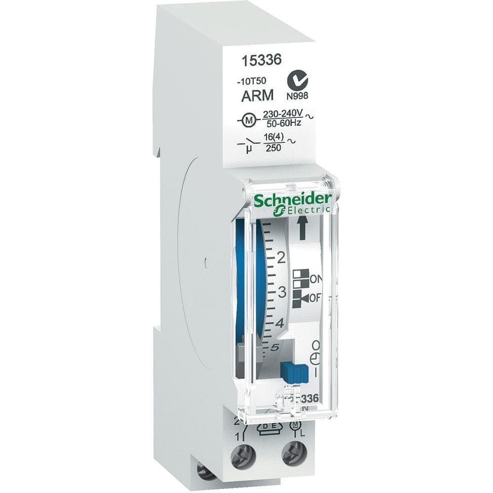Schneider Distribution Mechanische schakelklok IH - 24 u - 1 kanaal 15336