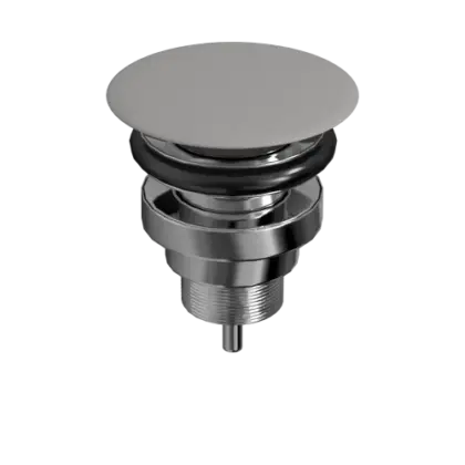 Obi afvoerplug universeel 5/4 x 63 mm - click-clack / open plug - cement 1563143
