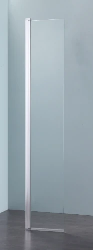 Open Wall 2.0 draaibaar deel 350 x 2000 mm - transparant - chroom 1564869
