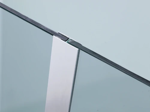 Open Wall 2.0 tussenprofiel 30 x 2000 mm - voor 8 mm glas - chroom 1564898