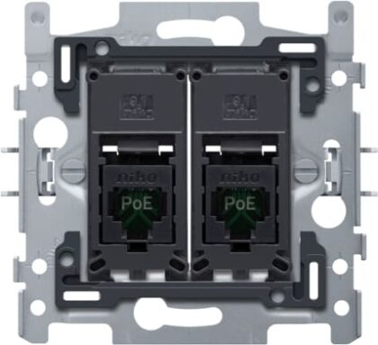 NIKO 2 rj45-aansluitingen utp cat5e