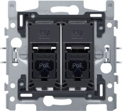 NIKO 2 rj45-aansluitingen utp cat6
