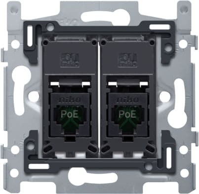 NIKO 2 rj45-aansluitingen utp cat5e