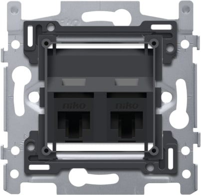 NIKO 2 rj45-aansluitingen utp cat6
