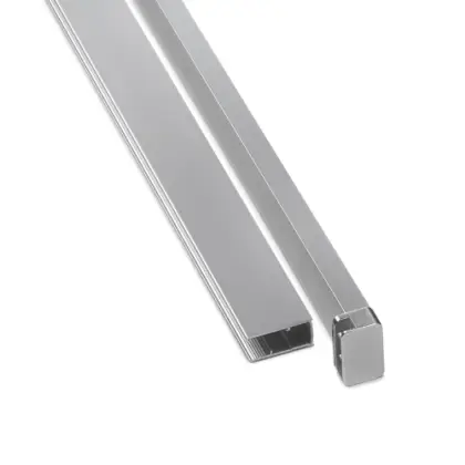 Vivo Wall muurprofiel en stabilisatiestang - chroom 1771131
