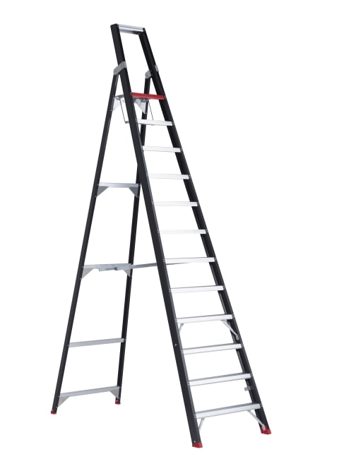 Altrex Taurus enkel oploopbare trapladder TGB - 12 treden - werkhoogte 2