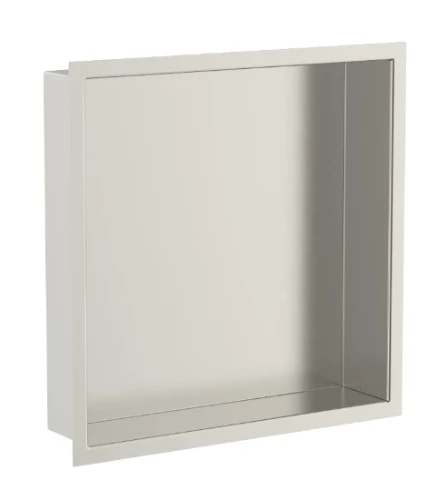 Vivo inbouwnis 300 x 300 x 70 mm - Brushed Nickel PVD - geborsteld mat PVD 1960654