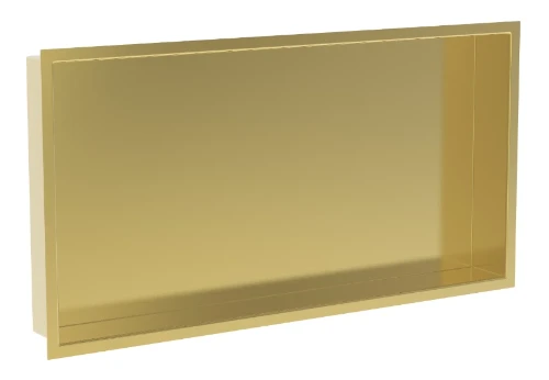 Vivo inbouwnis 600 x 300 x 70 mm - Brushed Gold PVD - goud mat PVD 1960669