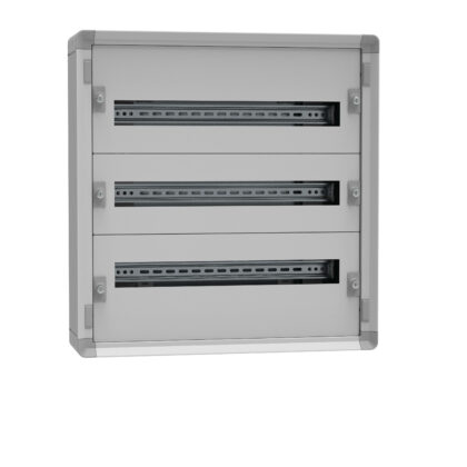 LEGRAND XL³HP 160 - Metalen opbouwwandkast - 3x24 mod - IP30 - Hoogte 600mm 1CO3R24S