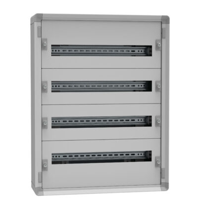 LEGRAND XL³HP 160 - Metalen opbouwwandkast - 4x24 mod - IP30 - IK07 - 750mm 1CO4R24S