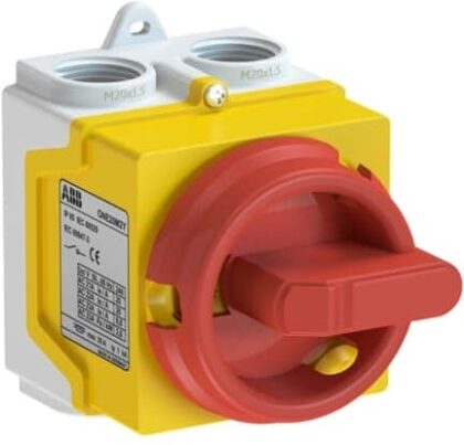 ABB Werkschakelaar 2P 20A