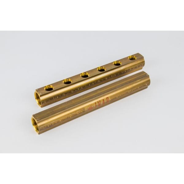 BEGETUBE Collector - doorlaat 1'' met 6 aansluitingen 1/2''V - zonder ontluchtingsopening 200100006