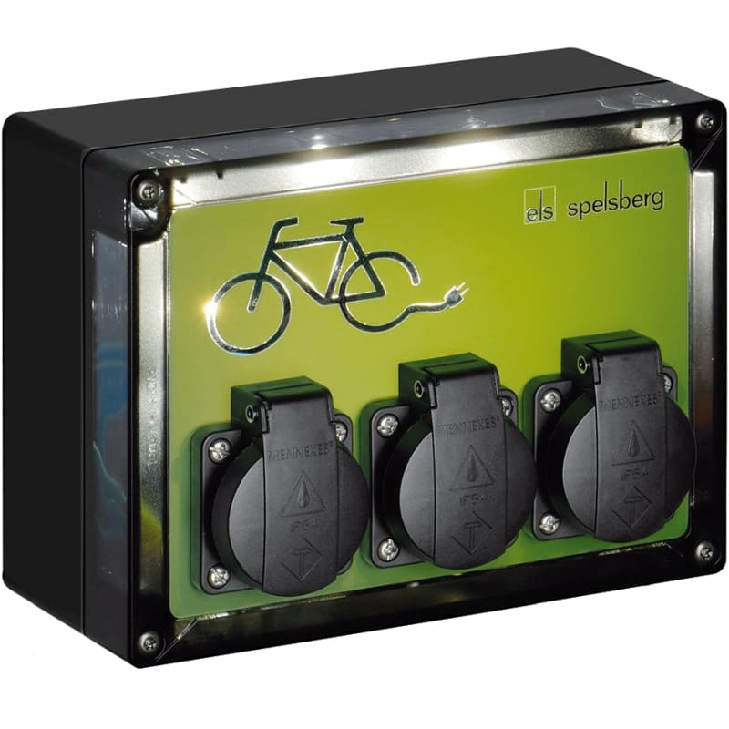 SPELSBERG Fietsenoplaadpunt TG BCS 3 BE/FR LED 20013401