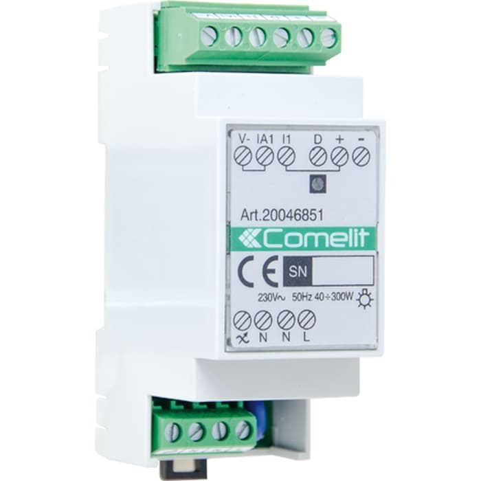 Comelit Simplehome module 1 dimmeruitgang indmax200w/res max300w 20046851