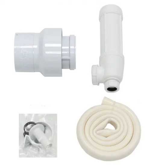 Vaillant Keteladapter 80/125 AL met condensafvoer vaillant (ex 0020045709) 20202465