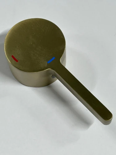 Vivo hendel voor inbouwwastafelmengkraan - bevestiging onderaan - Brushed Gold PVD - goud mat PVD 2021964