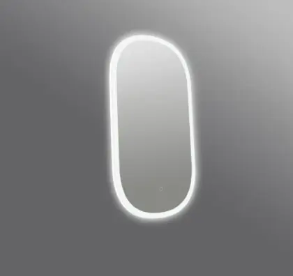 Klaire spiegel ovaal 900 x 500 mm - met led verlichting - anticondens - sensor - dimbaar 2035987