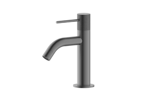 Vivo Knurling koudwaterkraan - Gun metal PVD - staal mat PVD 2046904