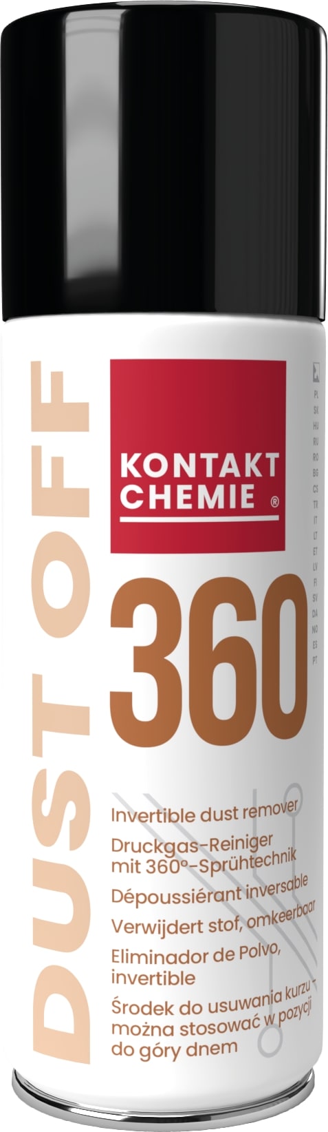 Kontakt DUST OFF 360 - Persluchtspray - 200ml 2080130_SP200H