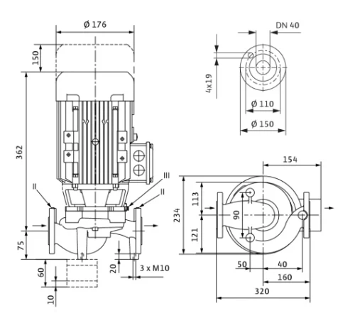 WILO IPL 40/120-1