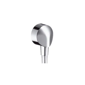 Hansgrohe FixFit muuraansluitbocht met rozet 1/2 - chroom 27454000