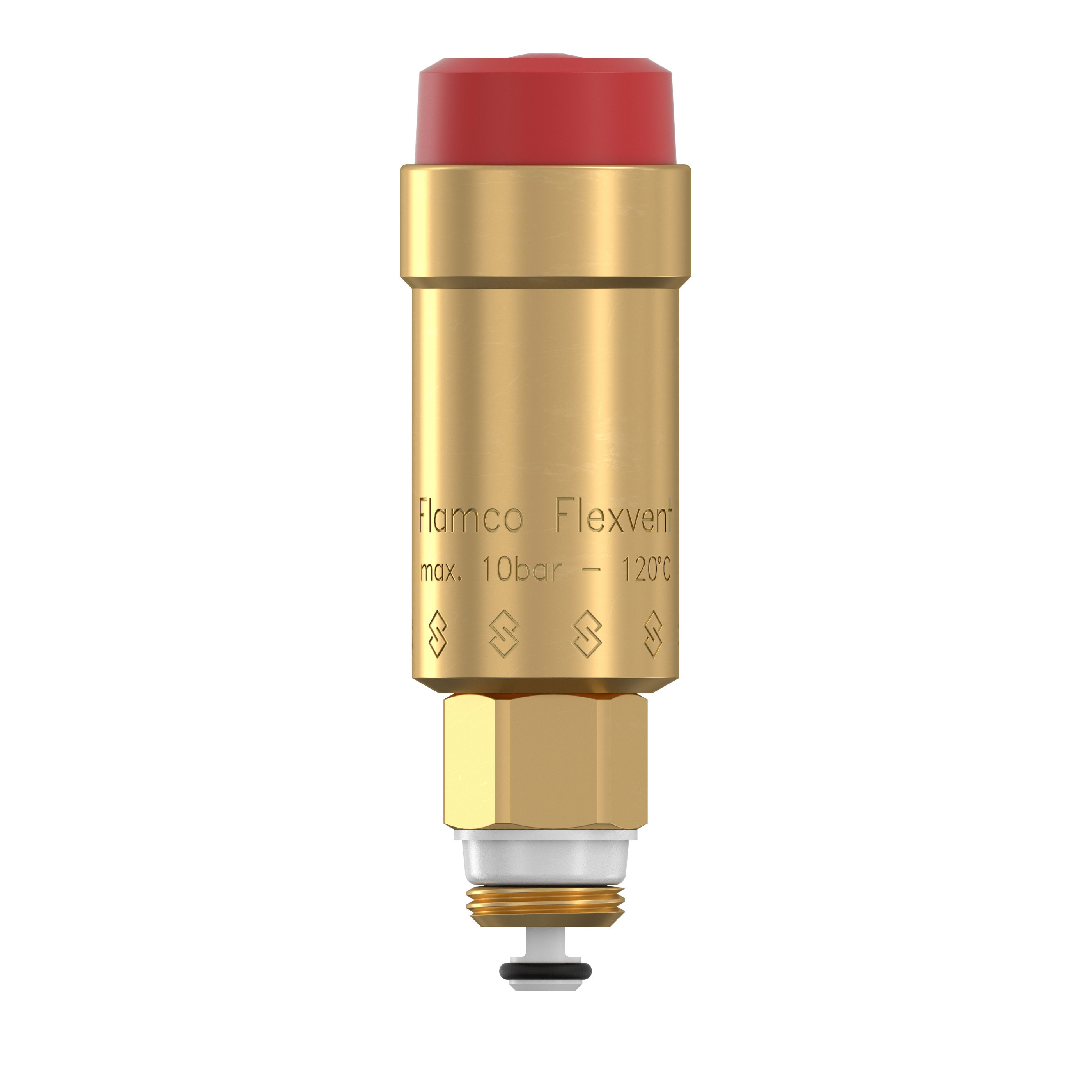 FLAMCO FLAMCO Automatische Vlotterontluchter Flexvent R 3/8 vr gesloten CV- en koelinst 27750