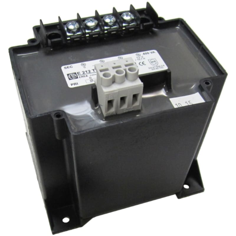 EREA 1f Veiligheidstransfo IP20- 0-230-400V 2x0-12V-P 400VA 2790